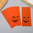 thumbnail image 4 of Aodebiao 50pcs Halloween Treat Bags Bulk Party Favors Waterproof Plastic Goodie Bags for Candy Toys Prizes Trick or Treat Supplies Decorations Spooky Ghost Pumpkin Witch Themed, 4 of 6