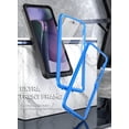 thumbnail image 5 of Poetic Guardian Case for Motorola Moto G Stylus 5G 2023, Clear Case with Built-in Screen Protector, Blue/Clear, 5 of 6