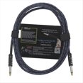 thumbnail image 1 of Cable de Guitarra, Cable para Instrumentos Musicales, Cable de Audio para Bajos, Cable con Reducción de Ruido (6 Metros), Azul y Negro, 1 of 6