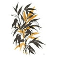 thumbnail image 3 of Paschke, Chris 13x18 Black Modern Framed Museum Art Print Titled - Amber Long Leaf I, 3 of 5