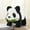 .black, variant on 7.5in Animated Walking Panda Plush w/ Leaf - Sound & Motion Interactive Toy, Battery-Powered Collectible & Room Decor black