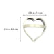 thumbnail image 2 of GOOHOCHY 2 juegos de moldes para galletas DIY con forma de corazón para hornear (beige), 2 of 8