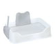thumbnail image 1 of Inodoro para perros y mascotas con pala, orinal para perros, bandeja reutilizable para entrenamiento de cachorros, bandeja para orinal para perros de blanco, 1 of 9
