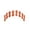Orange, variante sur Clôture en Bois Miniature Décoration de Jardin Maison Mini Bricolage Micro