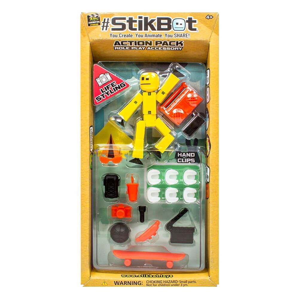 Stikbot Action Pack Series 2 - Farm Accessories Set with clear color stikbot