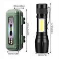 thumbnail image 5 of LED Flashlight Torches Lamp Waterproof Rechargeable Flashlight for Outdoor Travel, 5 of 5