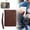 Brown, variant on Passport Holder,RFID Blocking Passport Holder Wallet,PU Leather Zipper Travel Document Organizer,6.1"×4.33"×1.18",1PC,Red