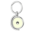 thumbnail image 1 of round ca animal penguin Rotating Keychain Metal Keyring Holder, 1 of 2