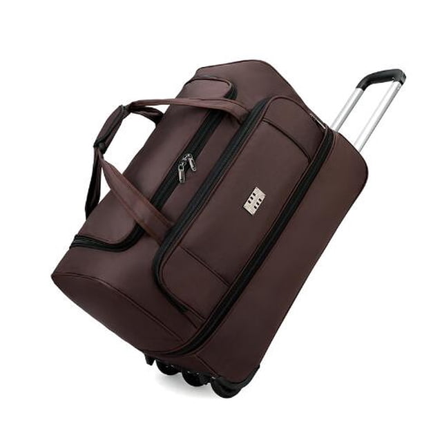Bolsas de lona con ruedas, bolso de viaje con ruedas de 24 pulgadas, bolso de mano Oxford de gran capacidad de 26 pulgadas, bolsas con ruedas para equipaje de viaje para hombres