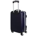 thumbnail image 2 of Navy GA Tech Yellow Jackets 20" 8-Wheel Hardcase Spinner Carry-On, 2 of 5