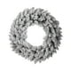 thumbnail image 2 of Anillo de flores de terciopelo navideño para decoración de puerta de entrada, 45 cm., 2 of 8