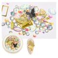 thumbnail image 4 of PENGXIANG DIY Hand Manicure Three Dimensional Butterfly Jewelry Heat Shrinkable Piece, 4 of 5