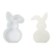thumbnail image 1 of Harpily Prime Deals of The Day Today Only, Popsicles Molds Cute Rabbit Scented Candle Silicone DIY Plaster Animal Ornament Scented Wax Valentine's Day Scented Wax Making, 1 of 4