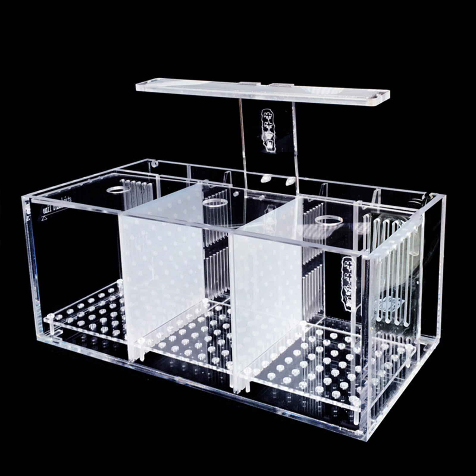 Bvdfgk Betta Fish Tank Fish Bowl Desktop Living Room Table Centerpieces Ornament Office Indoor Fish Basket Aquarium Transparent Tank