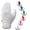 White, variant on SFIA Football Receiver Gloves One Color - PRO Skull Stealth Grip Silicone Palms Adult Men Youth Sticky Boost Sports Game Battle