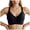 Noir, variante sur adviicd Soutien-Gorge Post-Chirurgie pour Femmes, Minimiseur Lissant le Dos, Minimise la Ligne de Buste, Bonnets Non Rembourrés (Noir, TTG)