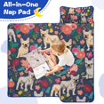 thumbnail image 4 of French Bulldog Dog and Pioneer Flower Toddler Nap Mats for Kids Preschool,Sleeping Mat Bag or Kids,Toddler Sleeping Bag,Toddler Nap Mat or Daycare, 4 of 6