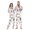 Summer Elements, variant on 1-Pack Onesie Jumpsuits For Men&Women Winter One Piece Zipper Pajamas Playsuit Zebra Stripes