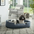 thumbnail image 3 of Sam's Pets  Missy® Round Dog Bed Navy Blue Large, 3 of 8
