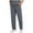 Dark Gray, variant on Busydd Scrub Pants for Men Solid Color Elastic Waist Scrubs for Men Comfy Stretch Drawstring Work Pants for Men Fashion Straight Leg Uniform Scrubs with Pockets M