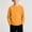 Orange, variant on Boys Soft Cotton T Shirts Long Sleeve Crewneck Loose Fit Casual Kids Basic Tees Tops Blue 8 Years