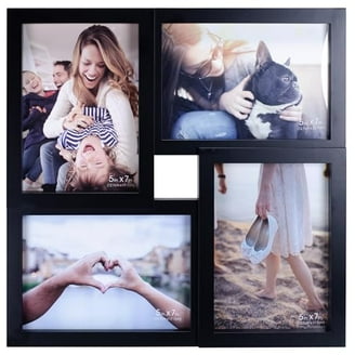 Black Collage Frame - Seven Opening 4x6 Gallery Frame - Walmart.com
