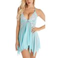 thumbnail image 1 of Mialoley Femmes Sexy Lingerie Costume, Robe de Balançoire avec String G-String, 1 of 3