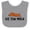 Heather and White, variant on Inktastic Napping Dis Tew Much Daschund Weiner Dog Brown Boys or Girls Baby Bib