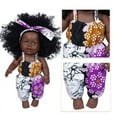 thumbnail image 2 of A-Waroom Black Dolls 12 inch Black African American Doll Baby Doll for Kids Perfect for Birthday Gift, 2 of 4