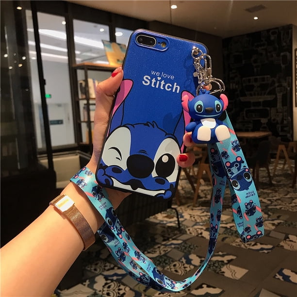 Carcasa Para VIVO Y11 Y11s Y12 Y12a Y12d Y12i Y12s Y15 Y17 Y19 Y20 Y20i Y20s G Y30 Y30i Y31 Y50 Y51a Y55 Y65 Y66 Y67 Y71 Y75 Y79 V5s V5 Lite V7 Plus Moda De Dibujos Animados 3D Lindo Doraemon Y Stitch