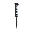 thumbnail image 1 of Aodebiao Solar Address Sign Lighted Solar House Numbers for Outside Address Plaques for House Address Sign Numbers for House, Yard, Garden, Waterproof, 1 of 8