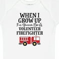 thumbnail image 4 of Inktastic Firefighter Volunteer Fireman Boys Baby Bodysuit, 4 of 5