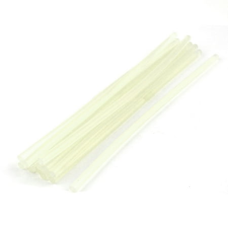 Replacement Glue - Unique Bargains 10 Pcs White EVA 7mm x 255mm Solder Iron Hot Melt Glue Stick Replacement