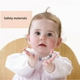 thumbnail image 2 of QWLWBU 4Pcs Pacifier Clip Teething Relief Pacifier Clip Silicone Beads, 2 of 7