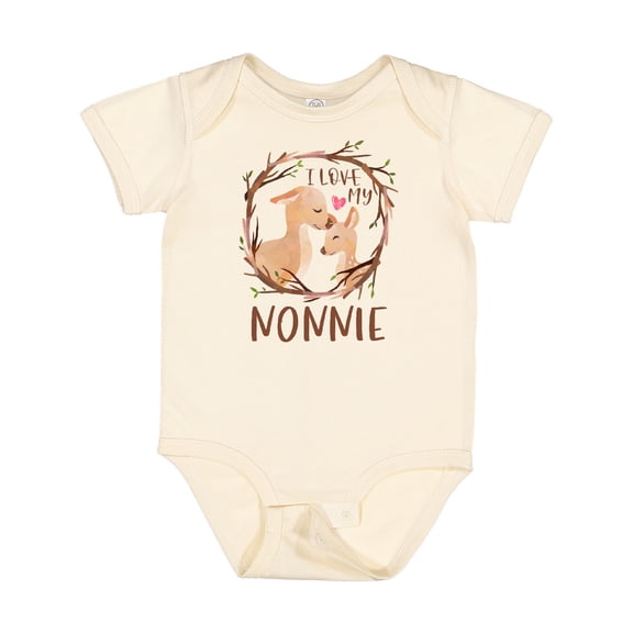 Inktastic I Love My Nonnie Boys or Girls Baby Bodysuit