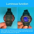 thumbnail image 4 of Taicans ‌Men's Digital Sports Watch with LED Display - Water Resistant Alarm Stopwatch,Date,Luminous - Lightweight Acrylic Strap, 4 of 7