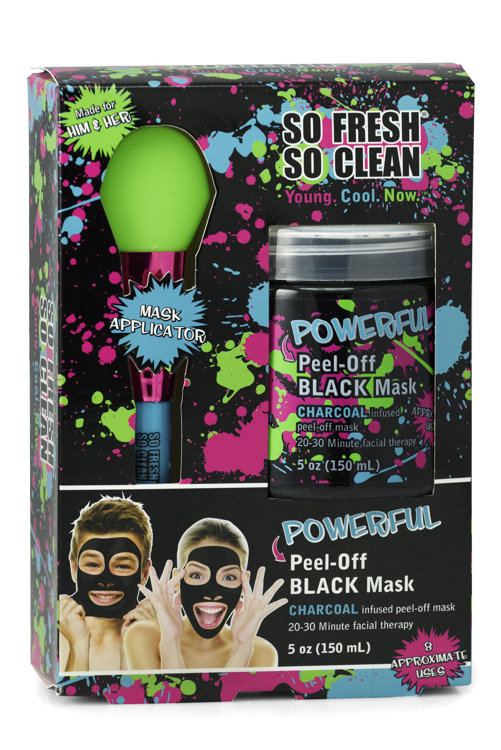 Powerful black peel off mask