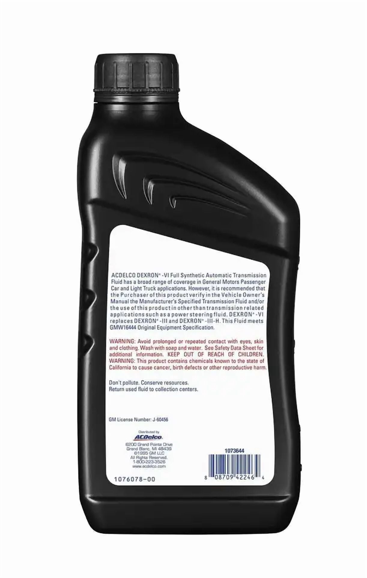 ACDelco GM Dexron VI Full Synthetic Automatic Transmission Fluid 1