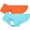 Orange+Blue, variant on ROZKITCH Pet Clothing Basic Blank T-Shirt Tee Shirts for Large Dogs,Soft Cotton Dog T-Shirt,All Seasons Dog Vest Blouse