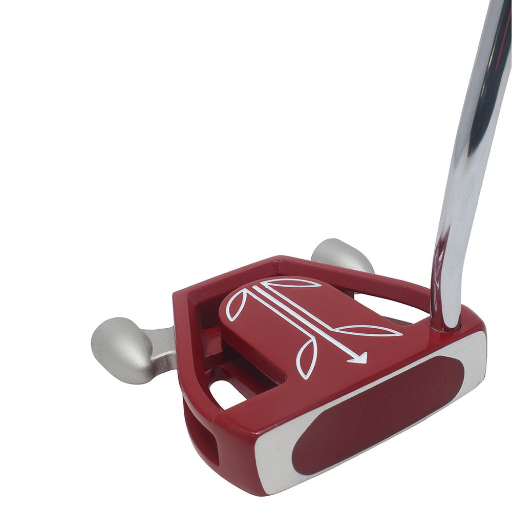 T7 Twin Engine Red Mallet Golf Putter Right Handed with Alignment Line Up  Hand Tool 36 Inches XL Tall Lady Perfect for Lining up Your Putts