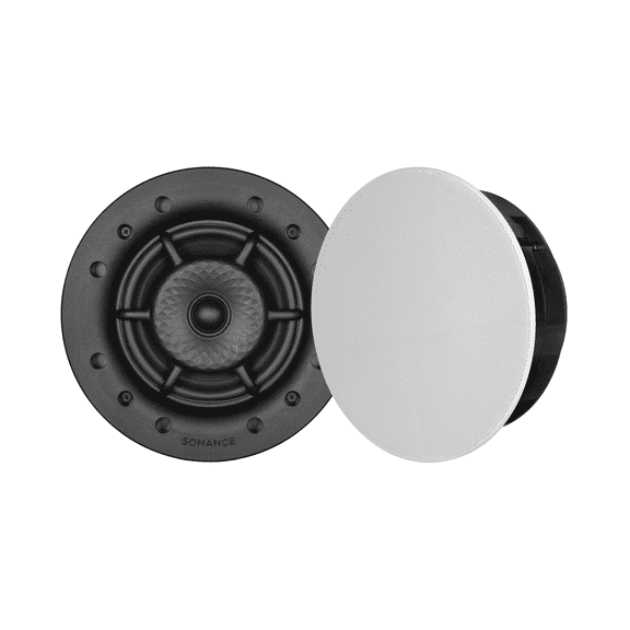 Sonance VXXT6R SST Visual Experience Extreme 6 Inch Round Stereo In-Ceiling Outdoor Speaker, IP66 Rated