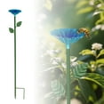 thumbnail image 4 of JJKBVCLO Station de Boisson Tasse en Métal Adaptée aux Mangeoires des Pollinisateurs Décoration de Cour Design Fleur Colorée Extérieure, 4 of 8