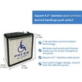 thumbnail image 4 of Olideauto Wireless Handicapped Door Opener,Electric Swing Door Opener with Handicap Push Switch,Black Color, 4 of 7