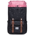 thumbnail image 4 of KAUKKO Laptop Outdoor Backpack, Traveling Rucksack Fits 15.6 Inch Laptop(5-7-Black Point), 4 of 5