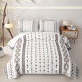 thumbnail image 2 of Erosebridal Boho Aztec Arrow Quilt King for Women Men, Modern Tribal Abstract King Coverlet Set, 3 Pieces, 2 of 7