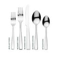 thumbnail image 2 of Godinger Silverware Set, Flatware Sets, Mirrored Stainless Steel Cutlery Set, Spoons Forks Knives, 20 Piece Set, Service for 4, 2 of 6