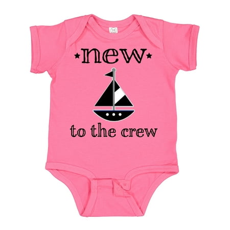 

Inktastic New to the Crew Newborn Gift Baby Boy or Baby Girl Bodysuit