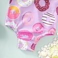 thumbnail image 6 of Baby Girls Spring Summer Print Cotton Sleeveless Ruffle Romper Swimwear Clothing,Size 6 Months-9 Months, 6 of 6