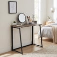 thumbnail image 2 of Escritorio Plegable Rectangular HOMEMAKE FURNITURE Industrial Clásico Nogal 80*40*74 cm, 2 of 7