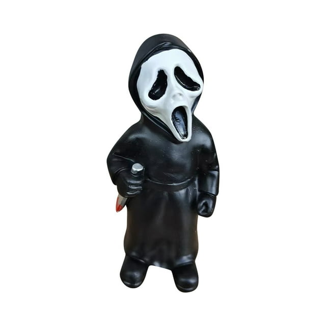 Figuras de Terror Set de Decoración de Jardín Michael Myers Jason Freddy Ghost Face TBKOMH